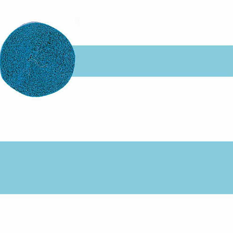 Baby Blue Crepe Streamer Decorations - Party Centre