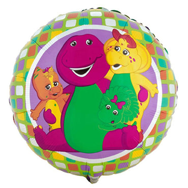 Barney & Friends Foil Balloon 18in Balloons & Streamers - Party Centre - Party Centre