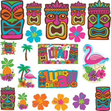 Tiki Cutouts Mega Value Pack 30pcs Decorations - Party Centre - Party Centre