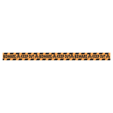 Halloween Keep Out Caution Tape 100ft Decorations - Party Centre - Party Centre
