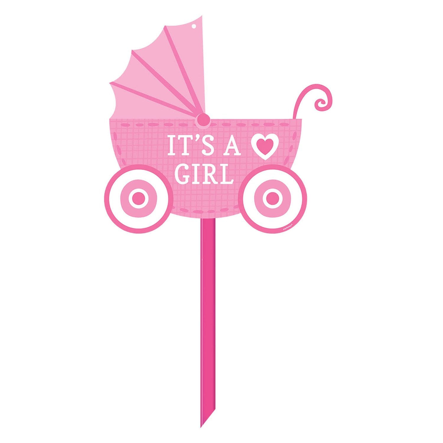 Baby Girl Generic Yard Sign Decorations - Party Centre - Party Centre