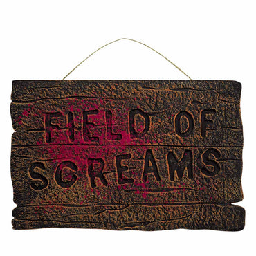 Halloween Field Of Scream Sign Decorations - Party Centre - Party Centre