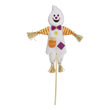 Ghost Fabric Yard Stake 24in Decorations - Party Centre - Party Centre