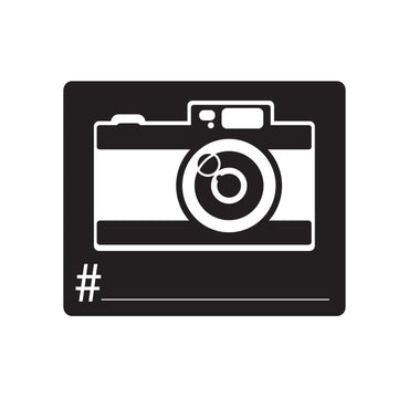 Photo Booth Camera Paper Cutout Decorations - Party Centre - Party Centre