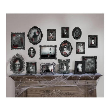Dark Manor Gothic Frame Paper Cutouts 30pcs Decorations - Party Centre - Party Centre