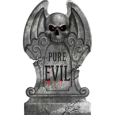 Pure Evil Tombstone 22in - Party Centre