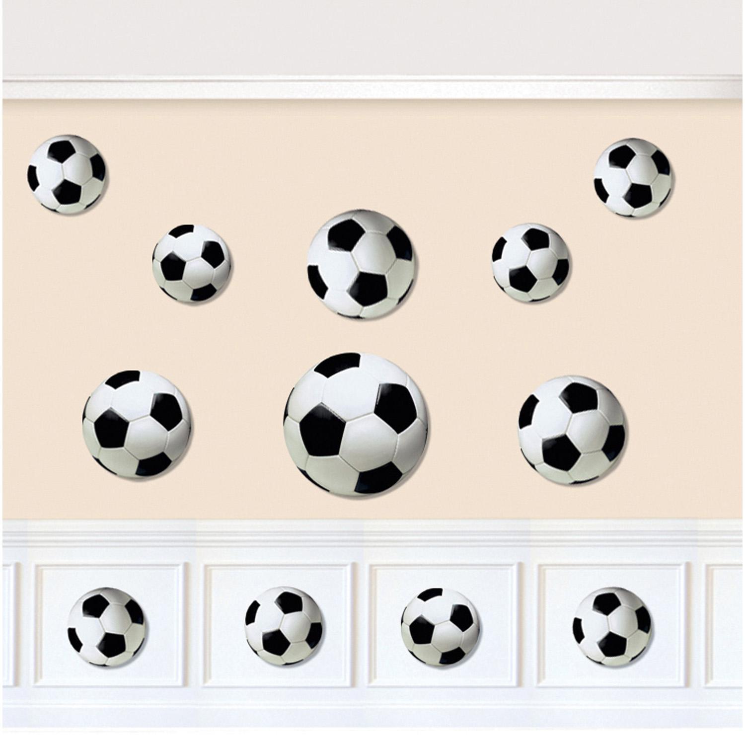 Soccer Cutouts Value Pack 12pcs Decorations - Party Centre - Party Centre