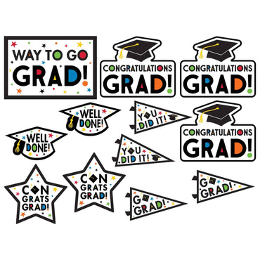 Grad Value Pack Cutouts - Party Centre