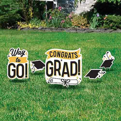 Congrats Grad Yard Signs Corrugated Plastic