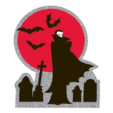 Vampire Cutout 15in Decorations - Party Centre - Party Centre