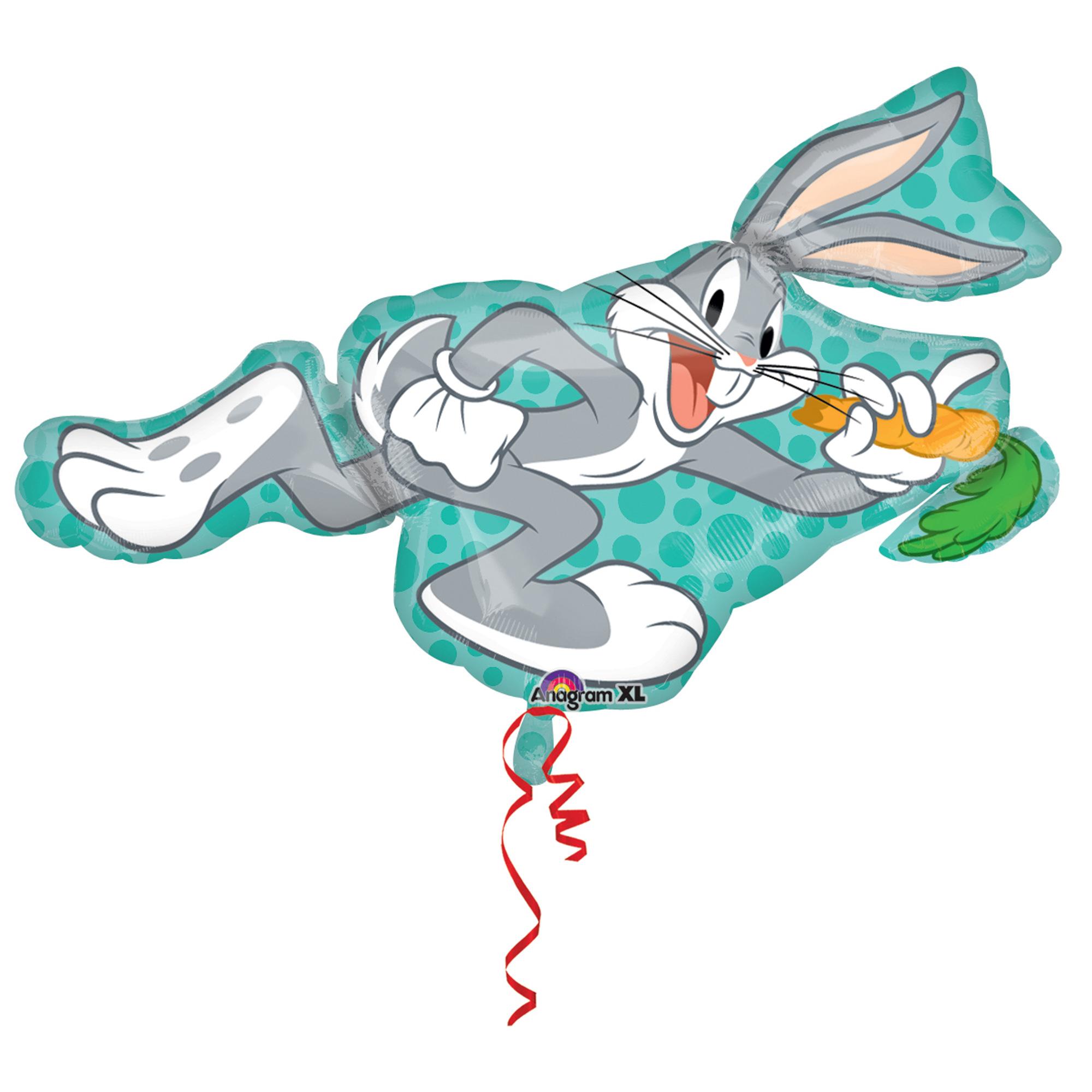 Bugs Bunny With Carrot Supershape Balloon 38in Balloons & Streamers - Party Centre - Party Centre