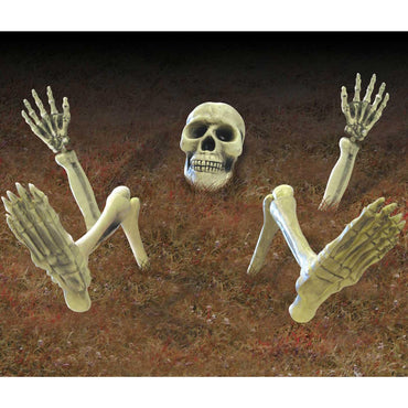 Skeleton Groundbreaker Lawn Decorations - Party Centre - Party Centre