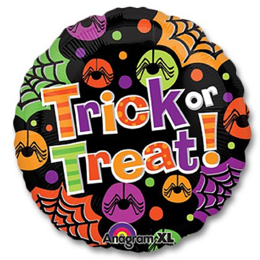 Trick Or Treats Spider Foil Balloon 18in Balloons & Streamers - Party Centre - Party Centre