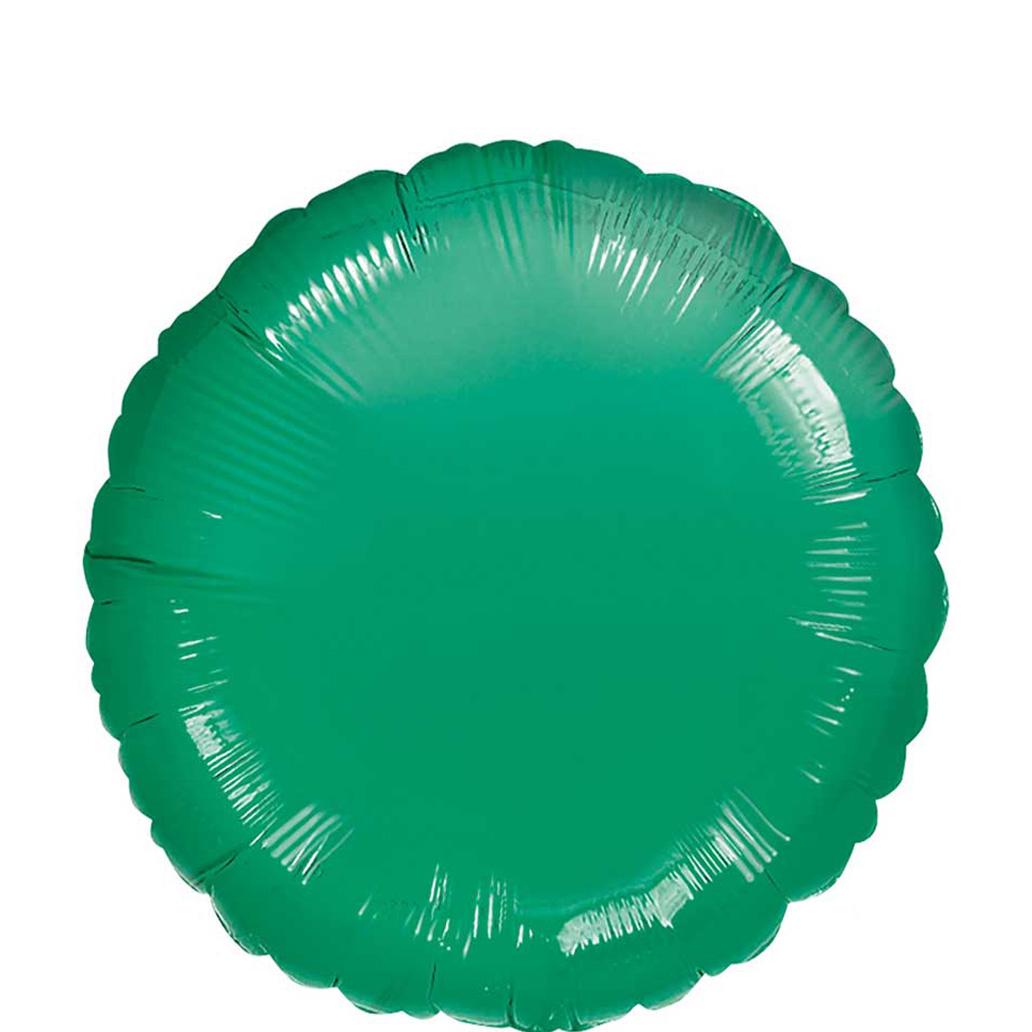 Metallic Green Round Foil Balloon 18in Balloons & Streamers - Party Centre - Party Centre