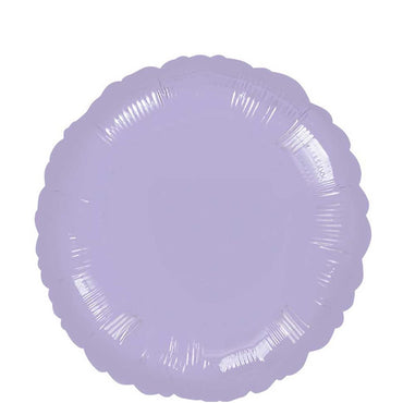 Pastel Lilac Round Foil Balloon 18in Balloons & Streamers - Party Centre - Party Centre