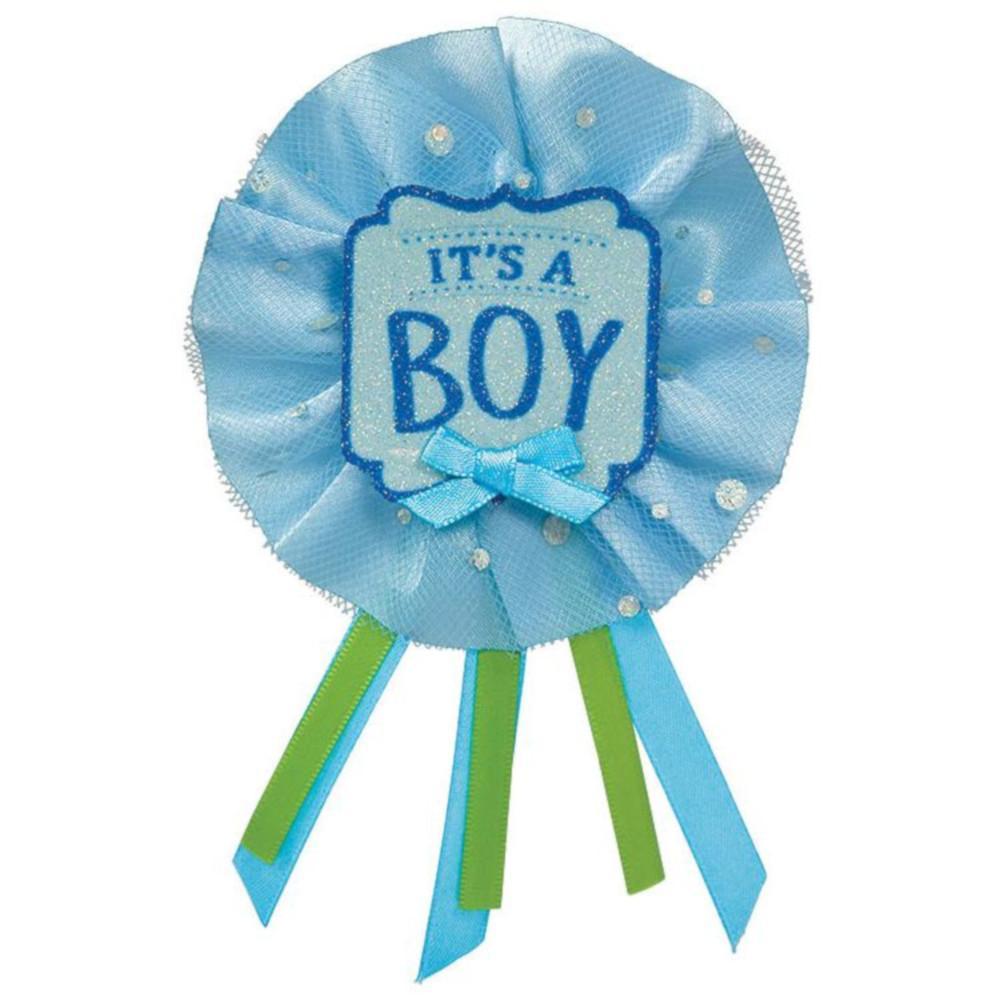 It's A Boy Fancy Glitter Award Ribbon Party Accessories - Party Centre - Party Centre