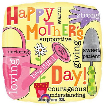 Mother's Day Garden Foil Balloon 18in Balloons & Streamers - Party Centre - Party Centre