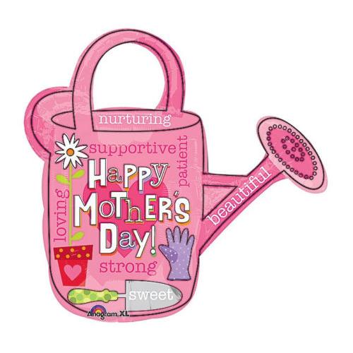 Mother's Day Watering Can SuperShape Foil Balloon 28in Balloons & Streamers - Party Centre - Party Centre