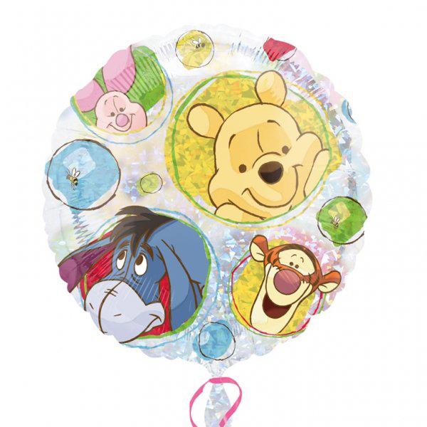 Winnie The Pooh Holographic Foil Balloon 18in Balloons & Streamers - Party Centre - Party Centre