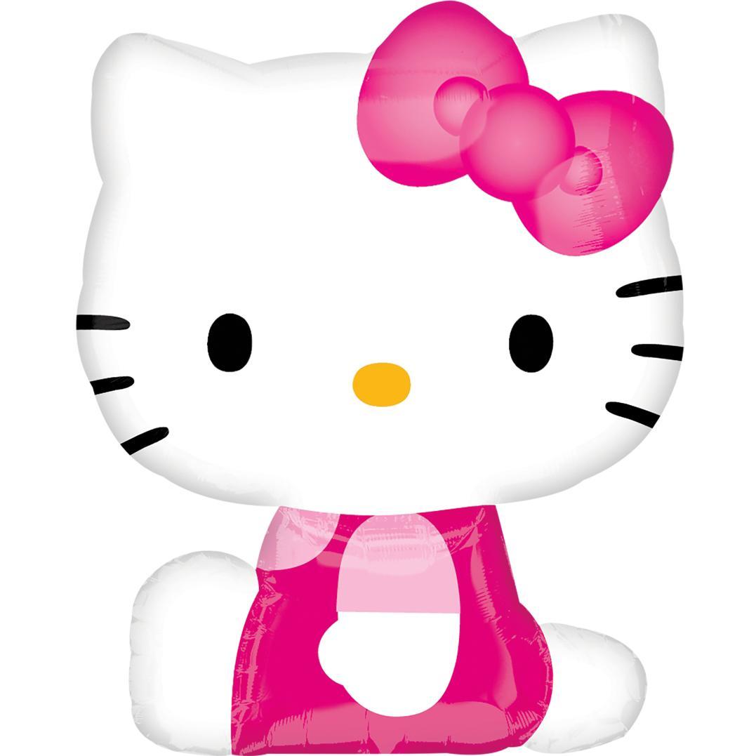 Hello Kitty Shape Foil Balloon 22 x 27in Balloons & Streamers - Party Centre - Party Centre