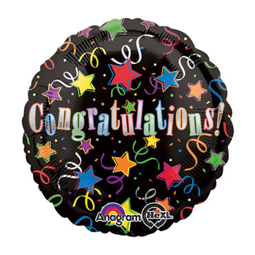 Congratulations! Foil Balloon 18in Balloons & Streamers - Party Centre - Party Centre