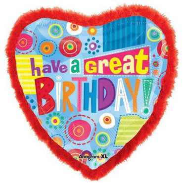 Have A Great Birthday 32in Balloons & Streamers - Party Centre - Party Centre