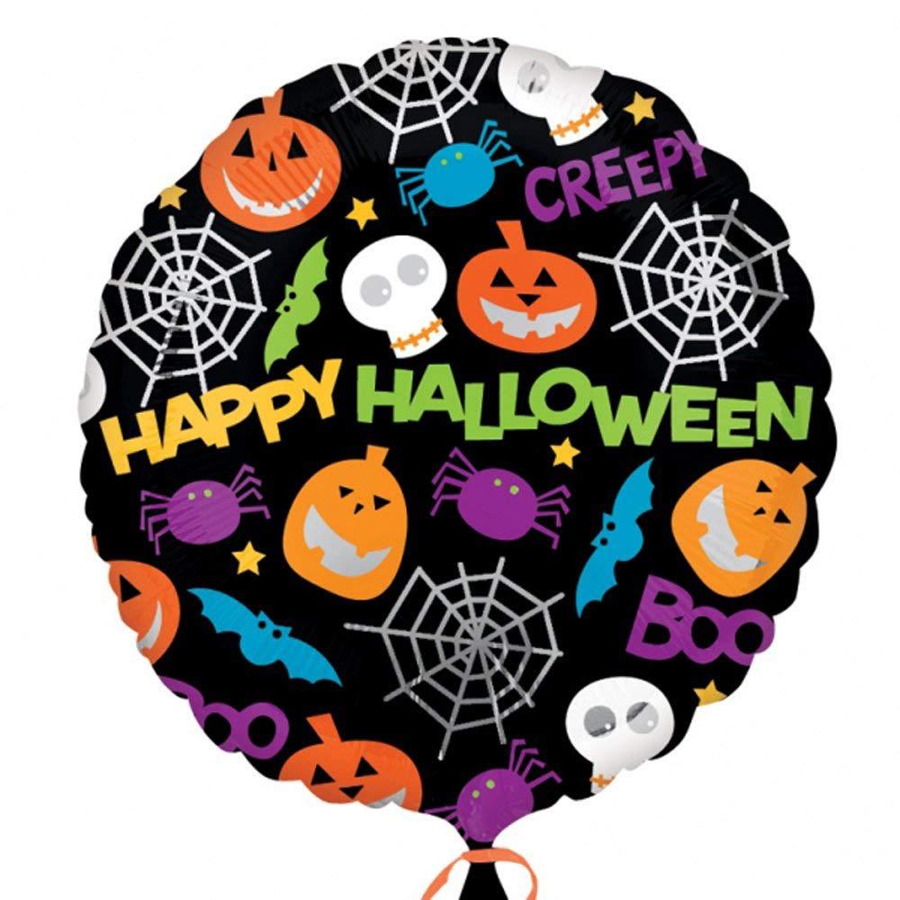 Playful Halloween Icons Foil Balloon 18in Balloons & Streamers - Party Centre - Party Centre