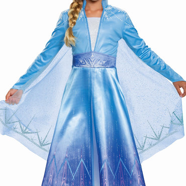 Child Disney Frozen 2 Elsa Deluxe Costume - Party Centre