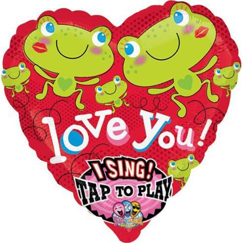 Jump For My Love Singing Balloon 29in Balloons & Streamers - Party Centre - Party Centre