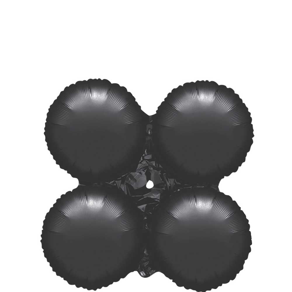 Metallic Black Small MagicArch Balloon 16in Balloons & Streamers - Party Centre - Party Centre