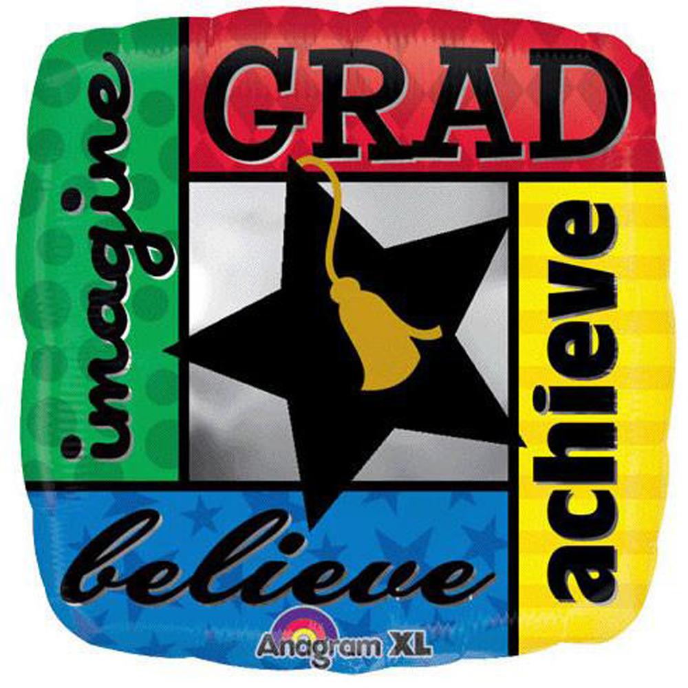 Bold Grad Foil Balloon 18in Balloons & Streamers - Party Centre - Party Centre