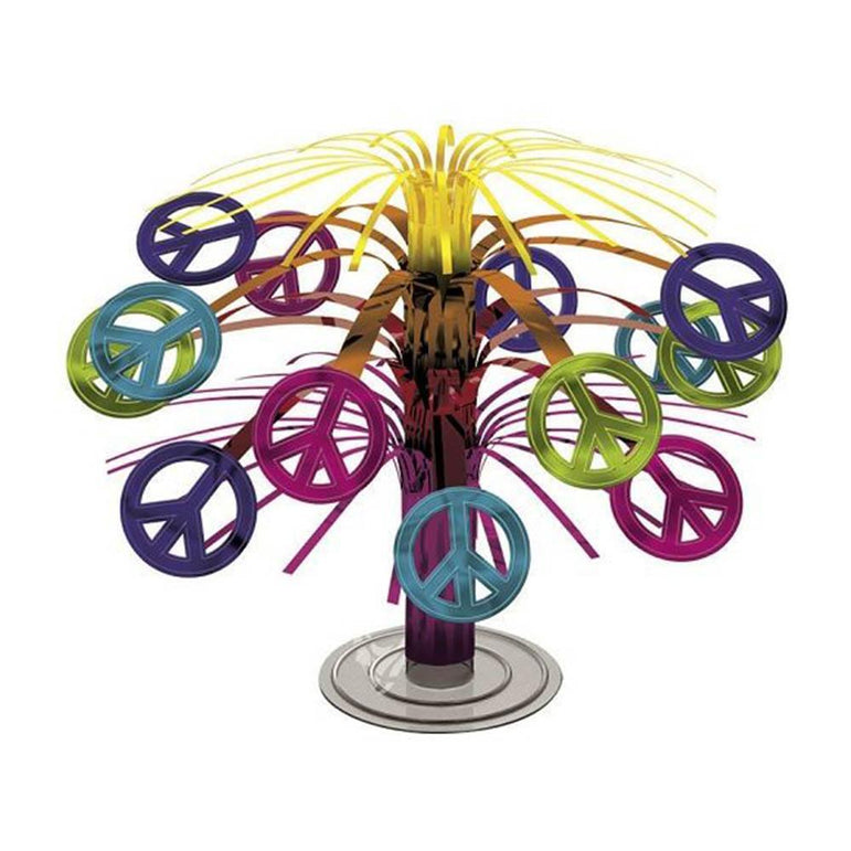 Mini Feeling Groovy Cascade Centerpiece Decorations - Party Centre