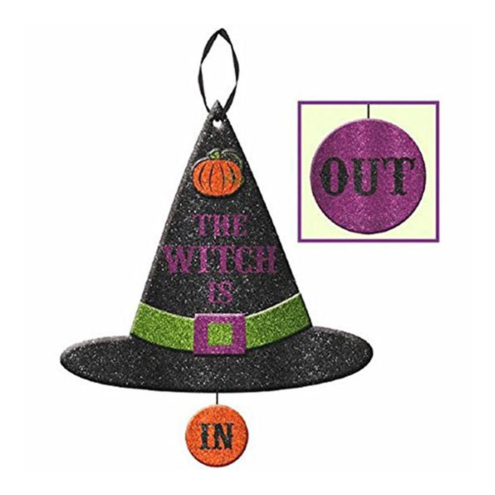 The Witch Is In Sign 13.50in Decorations - Party Centre - Party Centre