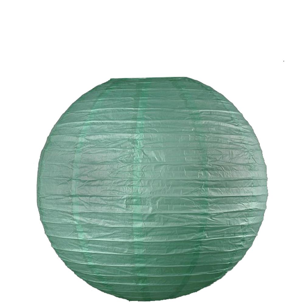 Robin's Egg Blue Round Paper Lantern 9.5in 3pcs Decorations - Party Centre - Party Centre