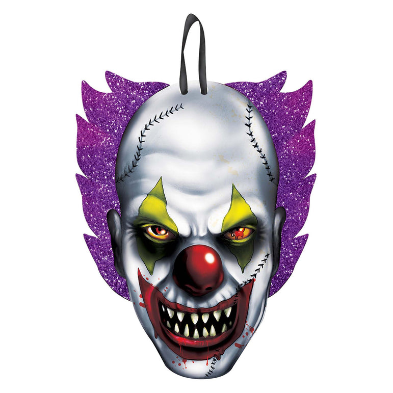 Clown With Glitter Sign Decorations - Party Centre