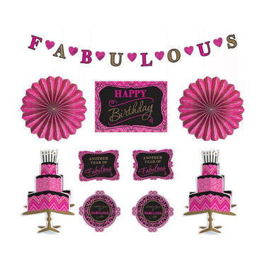 Fabulous Room Decorating Kit Decorations - Party Centre - Party Centre