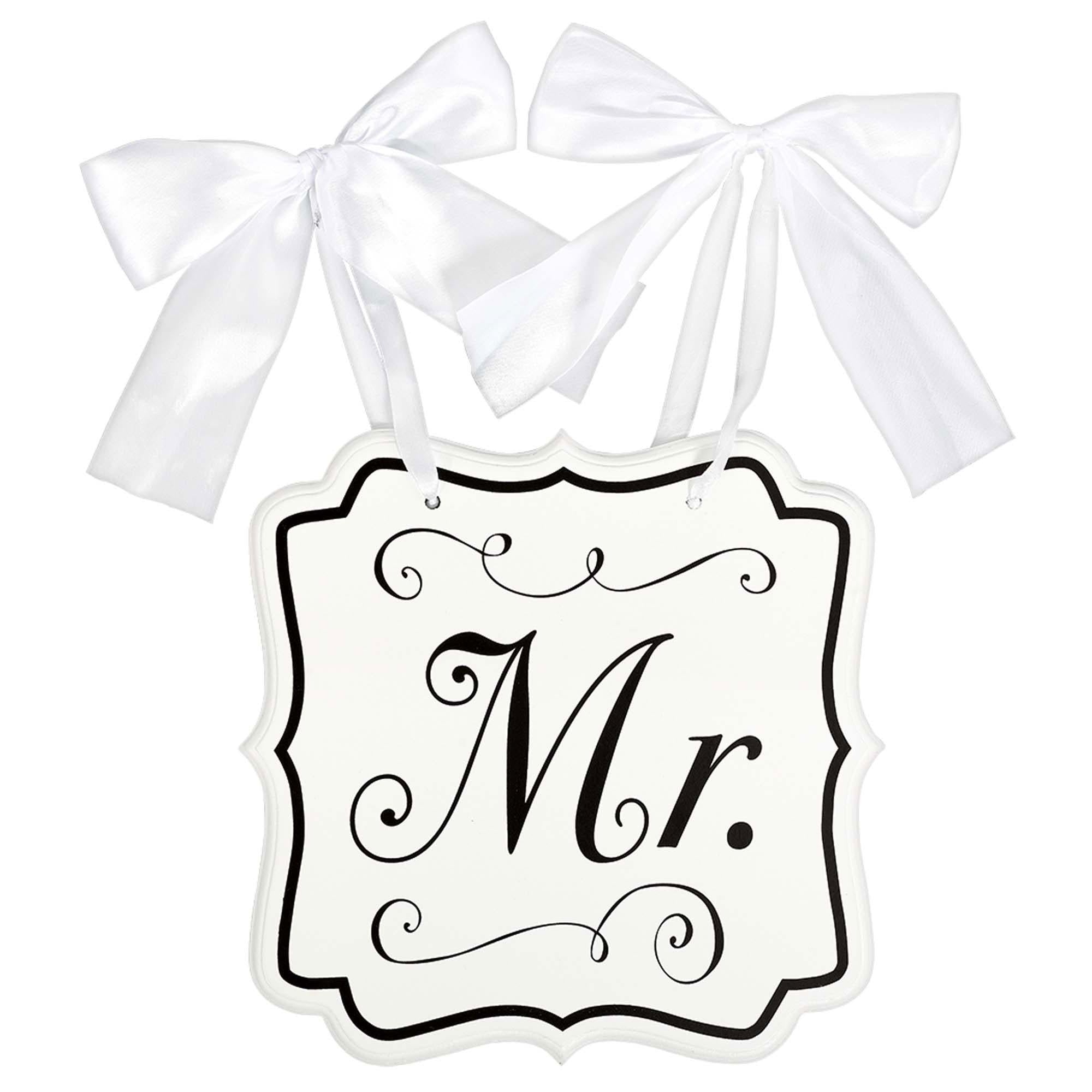 Mr. Chair Sign 9.38in x 9.50in Decorations - Party Centre - Party Centre