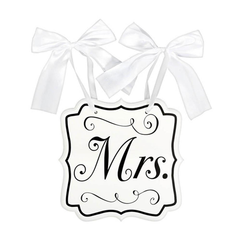 Mrs. Sign Decoration Decorations - Party Centre