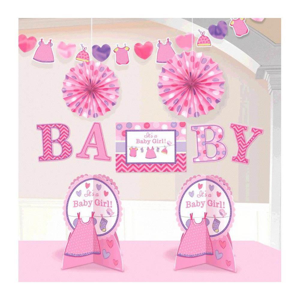 Shower With Love Girl Room Decorating Kit Decorations - Party Centre - Party Centre