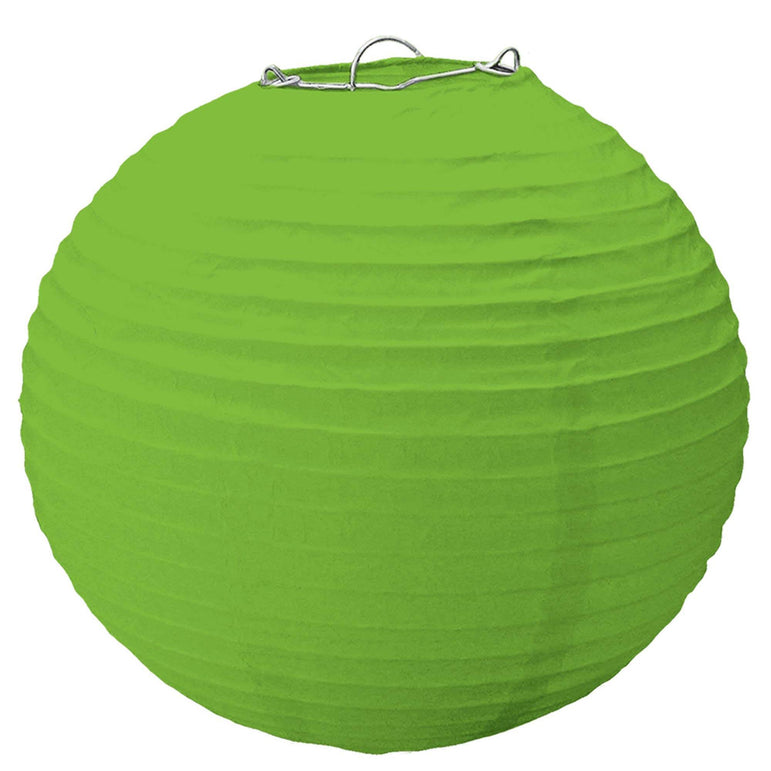 Kiwi Paper Lantern With Metal Frame 15.50in Decorations - Party Centre