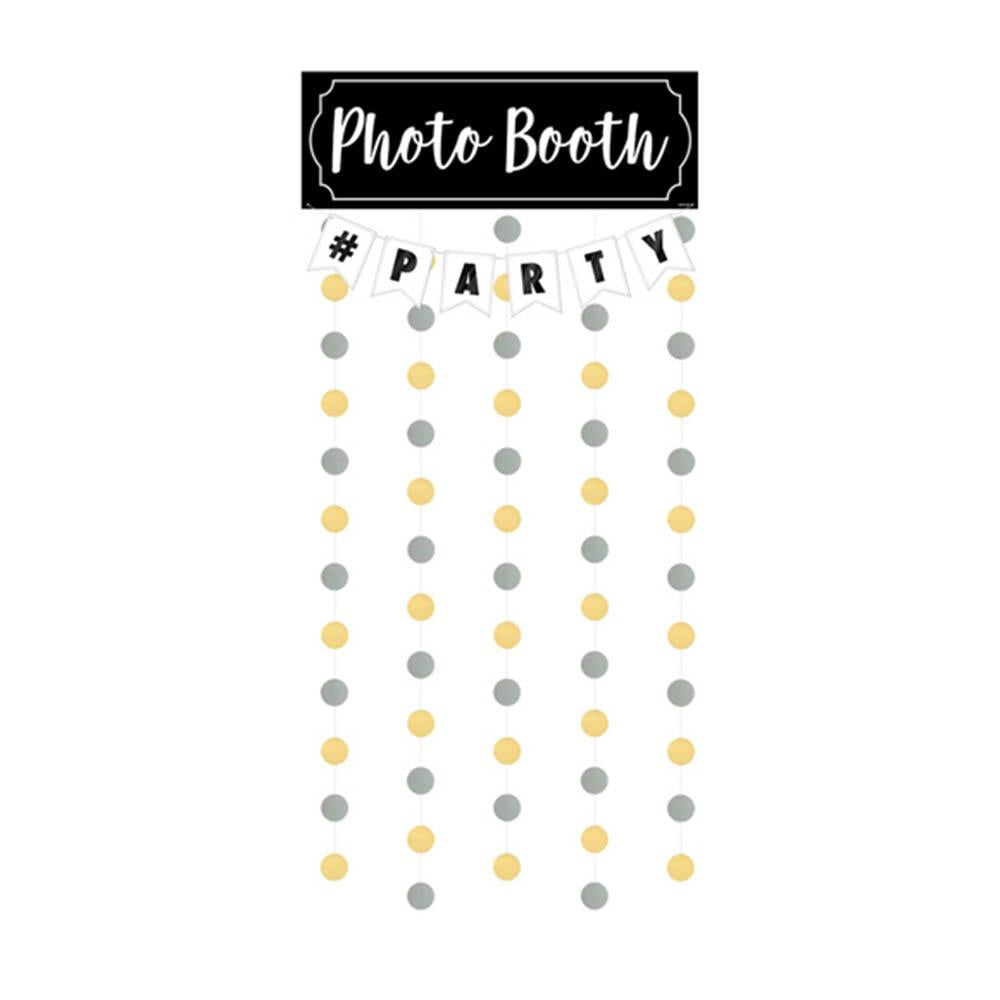 Photo Booth #Party Backdrop Foil & Cardboard Decorations - Party Centre - Party Centre