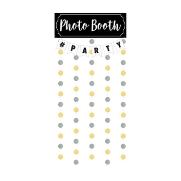 Photo Booth #Party Backdrop Foil & Cardboard Decorations - Party Centre - Party Centre