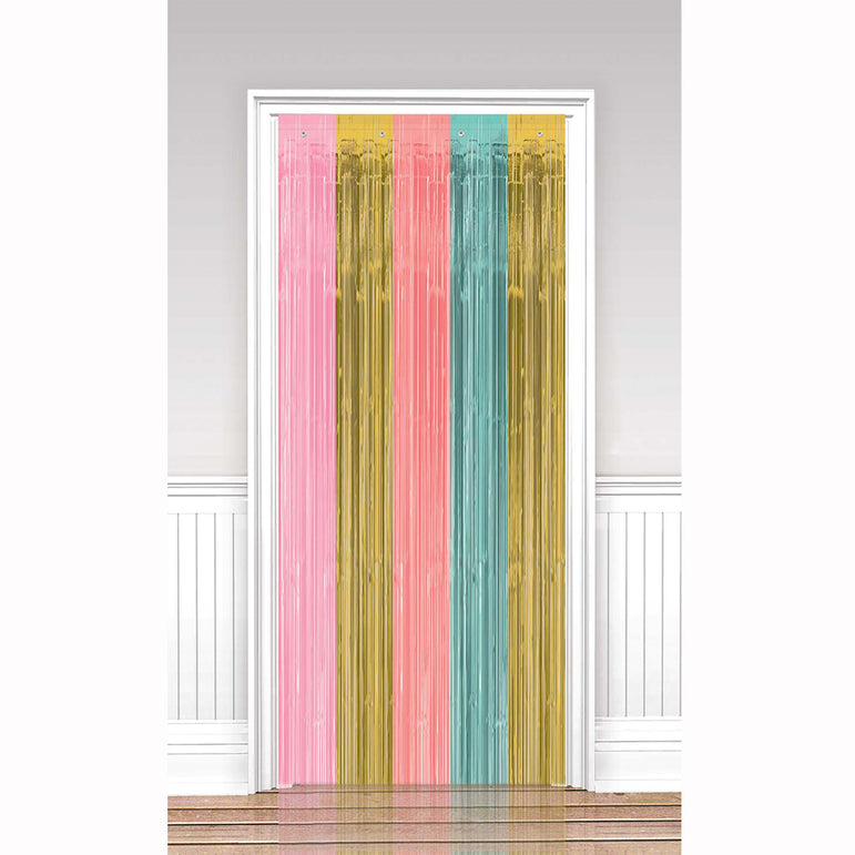 Pastel Door Curtain Decorations - Party Centre