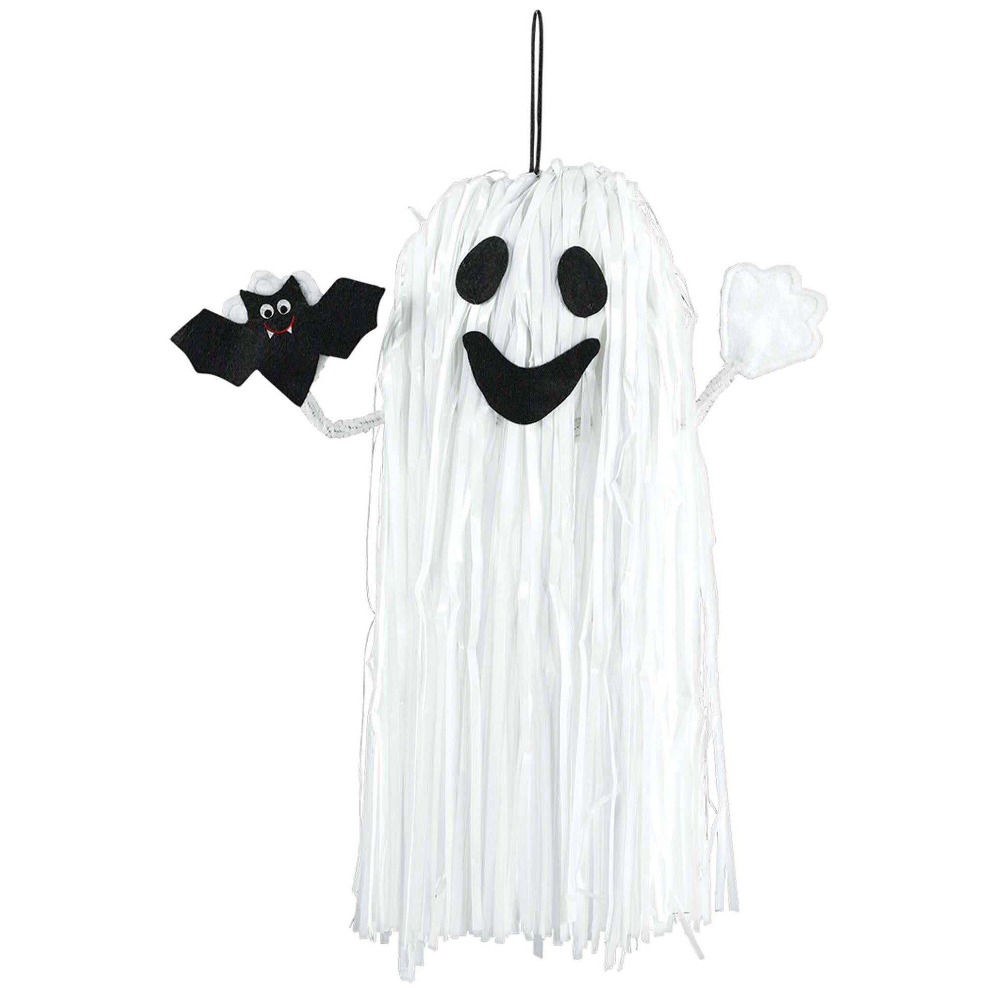 Fringe Friends Ghost Fabric Prop 15.50in Decorations - Party Centre - Party Centre