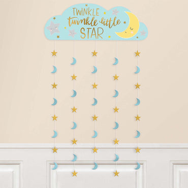 Twinkle Little Star Party Backdrop Decorations - Party Centre - Party Centre
