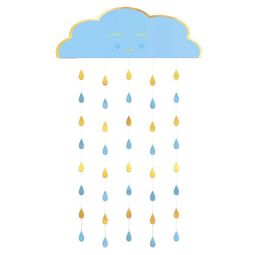 Oh Baby Boy Door Curtain 75in x 38in Decorations - Party Centre - Party Centre