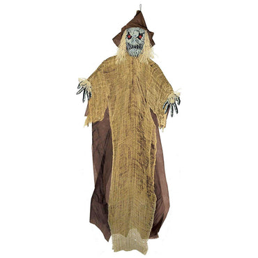 Scary Scarecrow Light-Up Prop 12ft Decorations - Party Centre - Party Centre