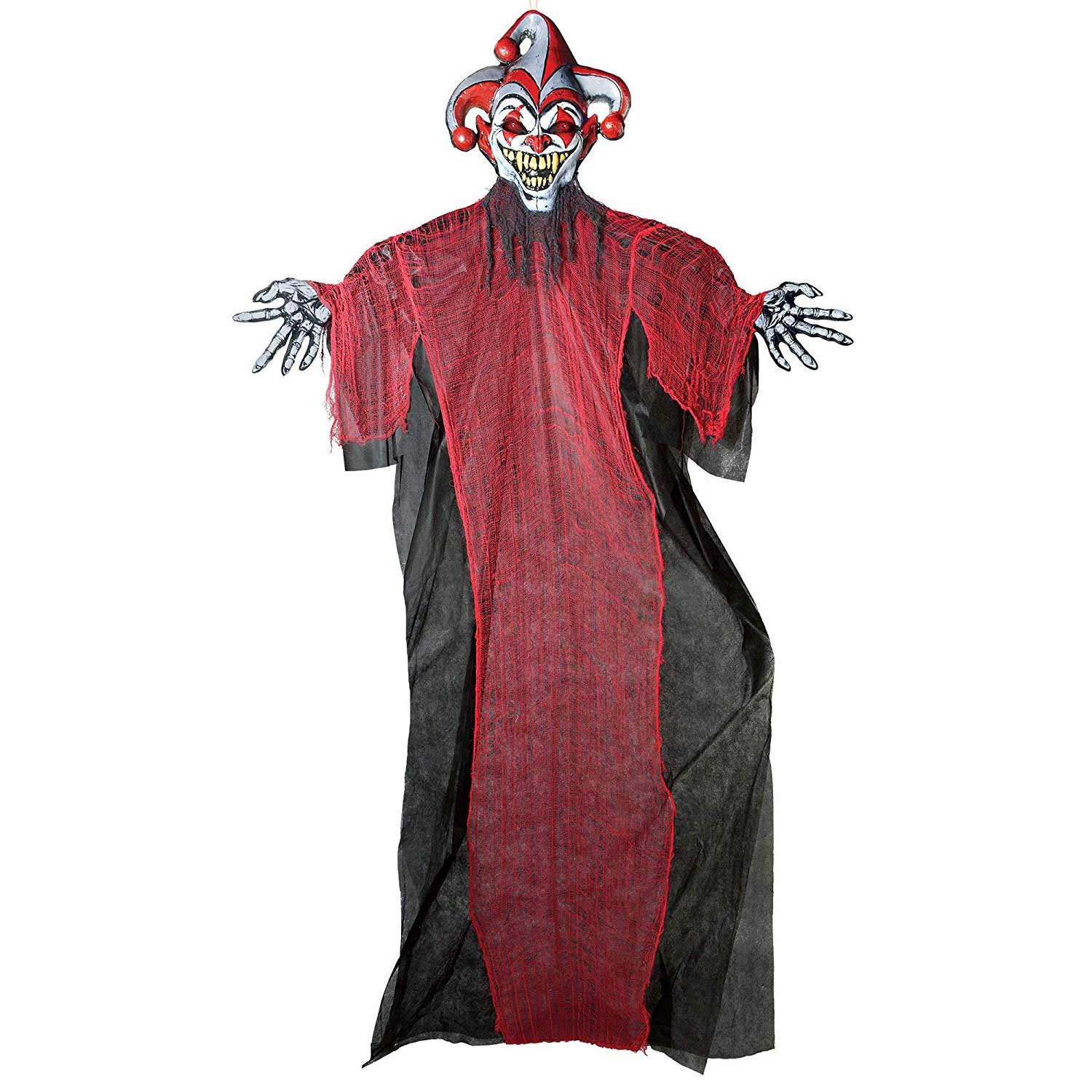 Scary Jester Light-Up Prop 12ft Decorations - Party Centre - Party Centre