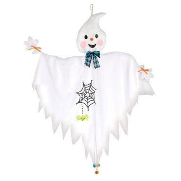 Hanging Ghost Fabric Decoration 48in Decorations - Party Centre - Party Centre