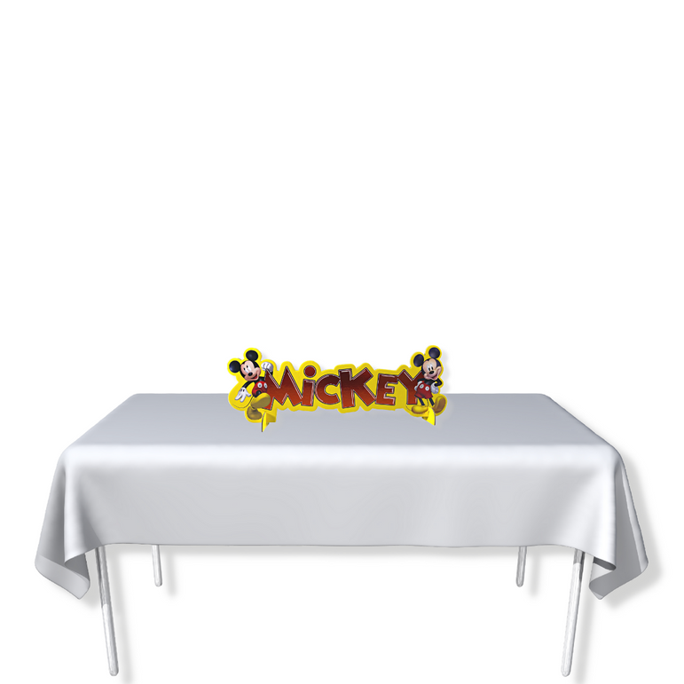 زينة ورقية للطاولة بشخصية ميكي ماوس فور ايفر